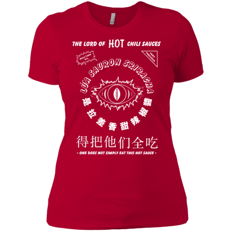 T-Shirts Red / X-Small Lord of Hot Sauces Women's Premium T-Shirt