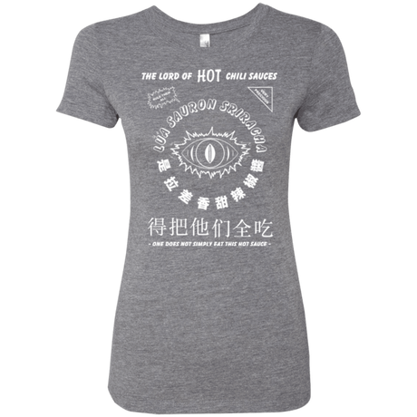 T-Shirts Premium Heather / Small Lord of Hot Sauces Women's Triblend T-Shirt
