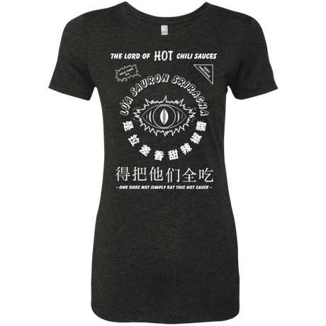 T-Shirts Vintage Black / Small Lord of Hot Sauces Women's Triblend T-Shirt