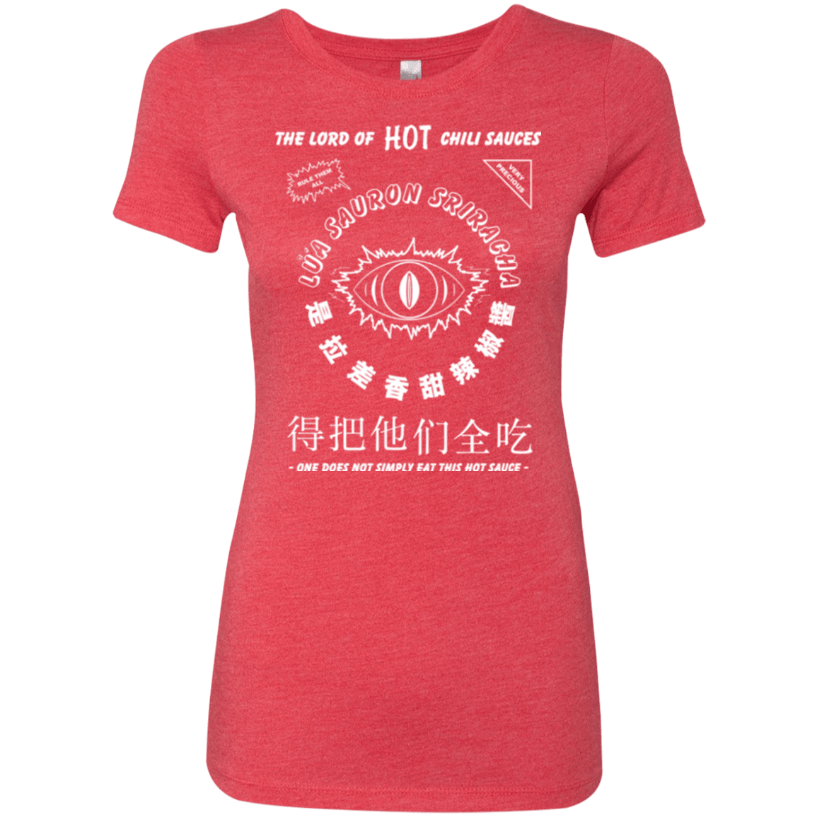 T-Shirts Vintage Red / Small Lord of Hot Sauces Women's Triblend T-Shirt
