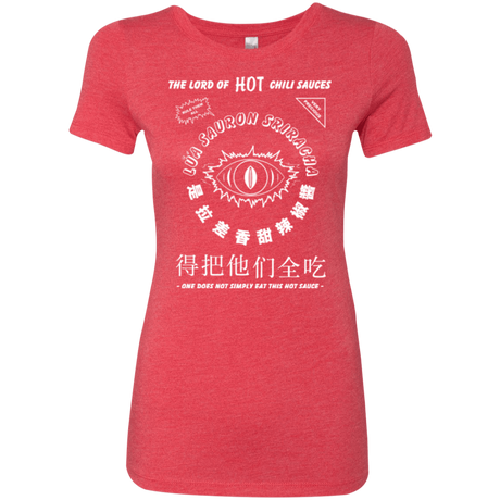 T-Shirts Vintage Red / Small Lord of Hot Sauces Women's Triblend T-Shirt