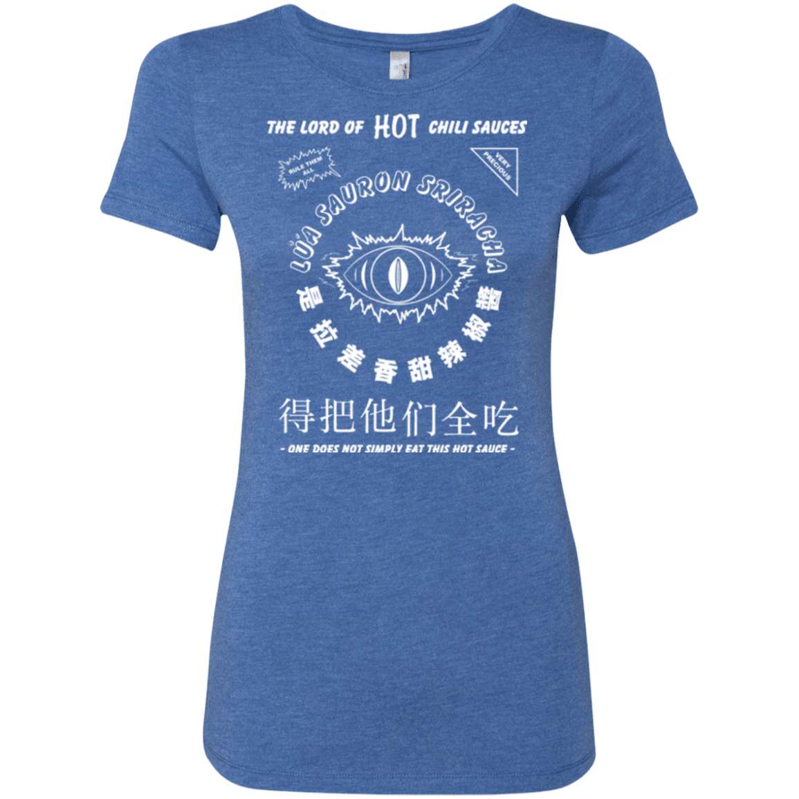 T-Shirts Vintage Royal / Small Lord of Hot Sauces Women's Triblend T-Shirt