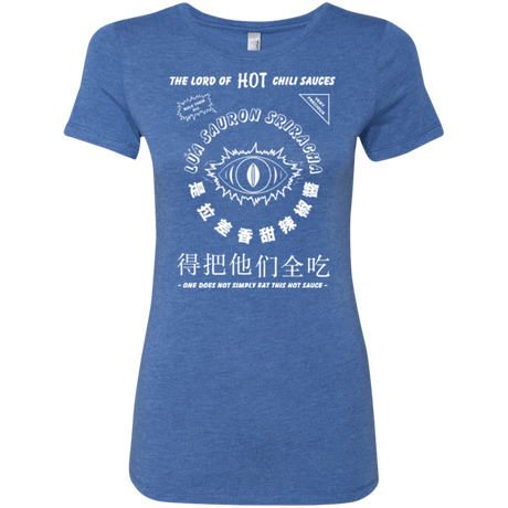 T-Shirts Vintage Royal / Small Lord of Hot Sauces Women's Triblend T-Shirt
