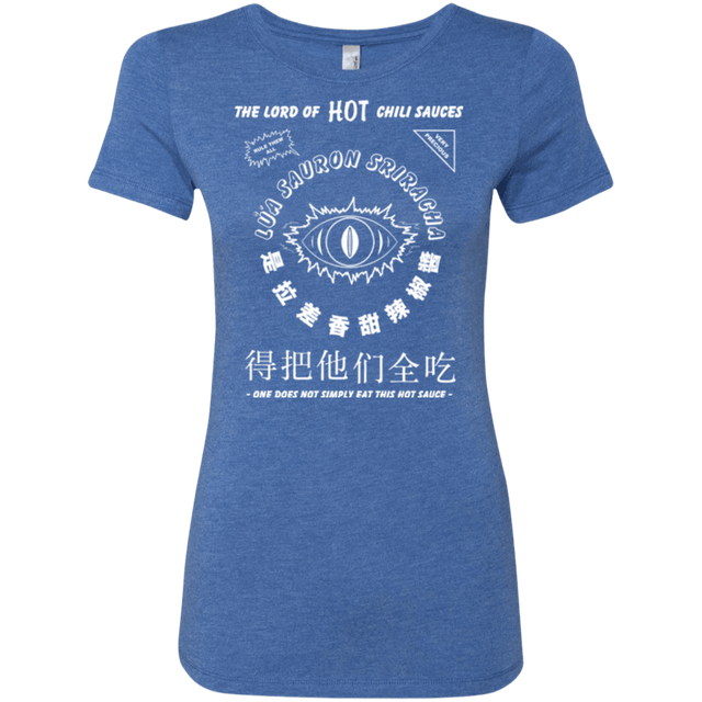 T-Shirts Vintage Royal / Small Lord of Hot Sauces Women's Triblend T-Shirt