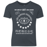 T-Shirts Vintage Navy / YXS Lord of Hot Sauces Youth Triblend T-Shirt