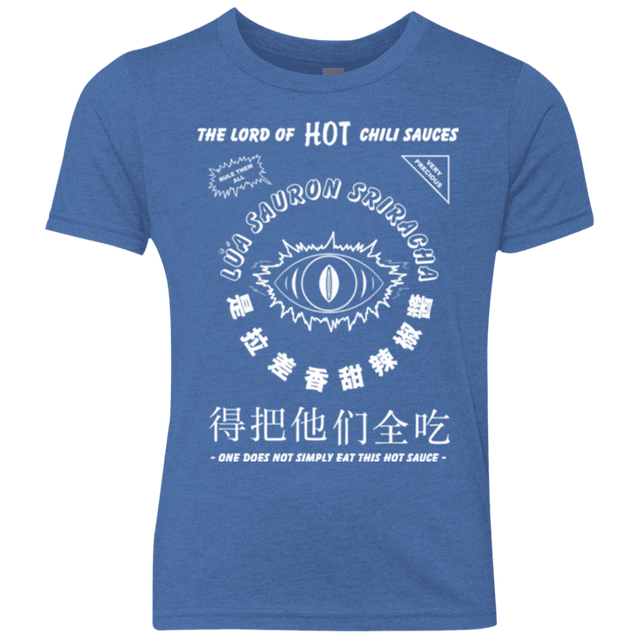T-Shirts Vintage Royal / YXS Lord of Hot Sauces Youth Triblend T-Shirt