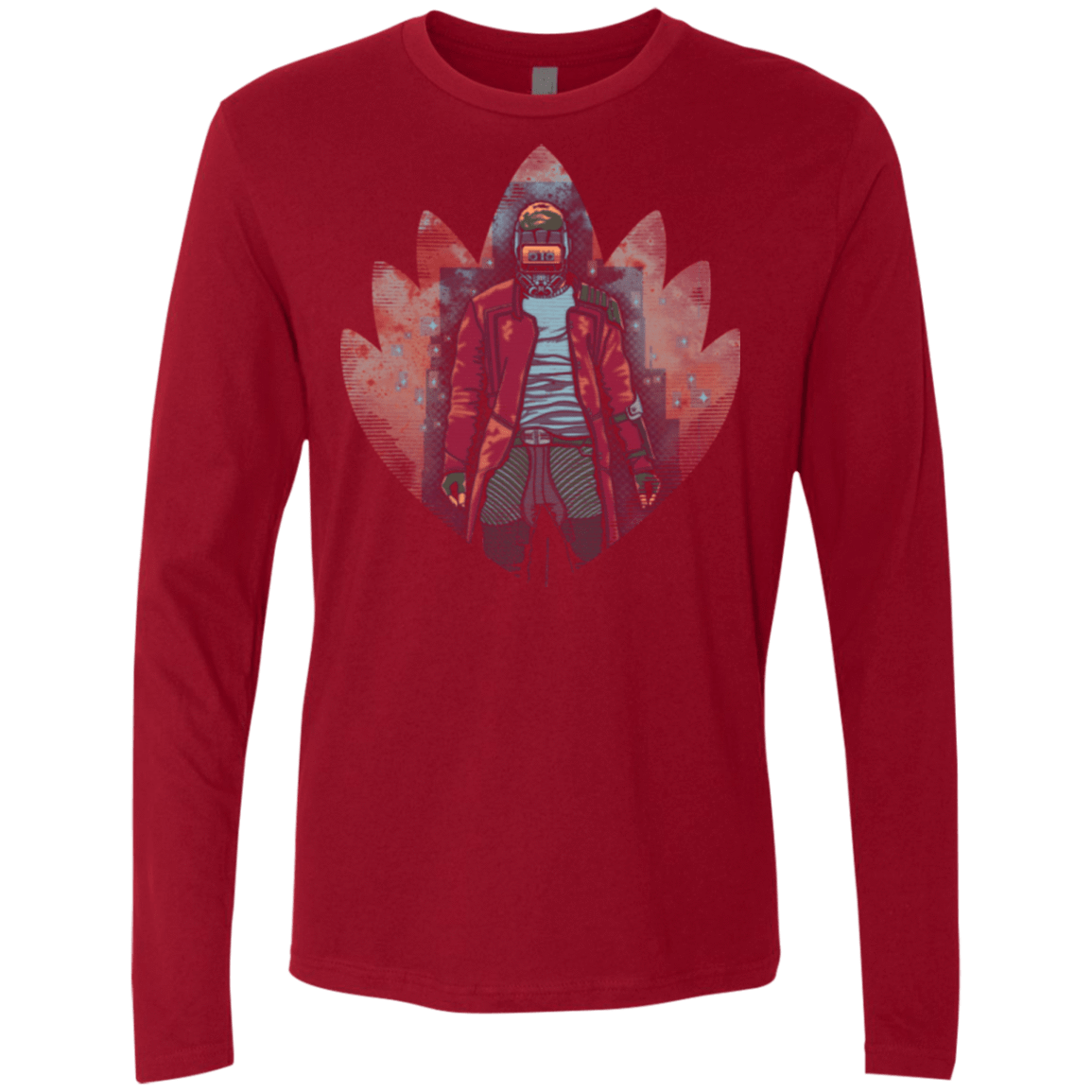 T-Shirts Cardinal / Small Lord of Music Men's Premium Long Sleeve