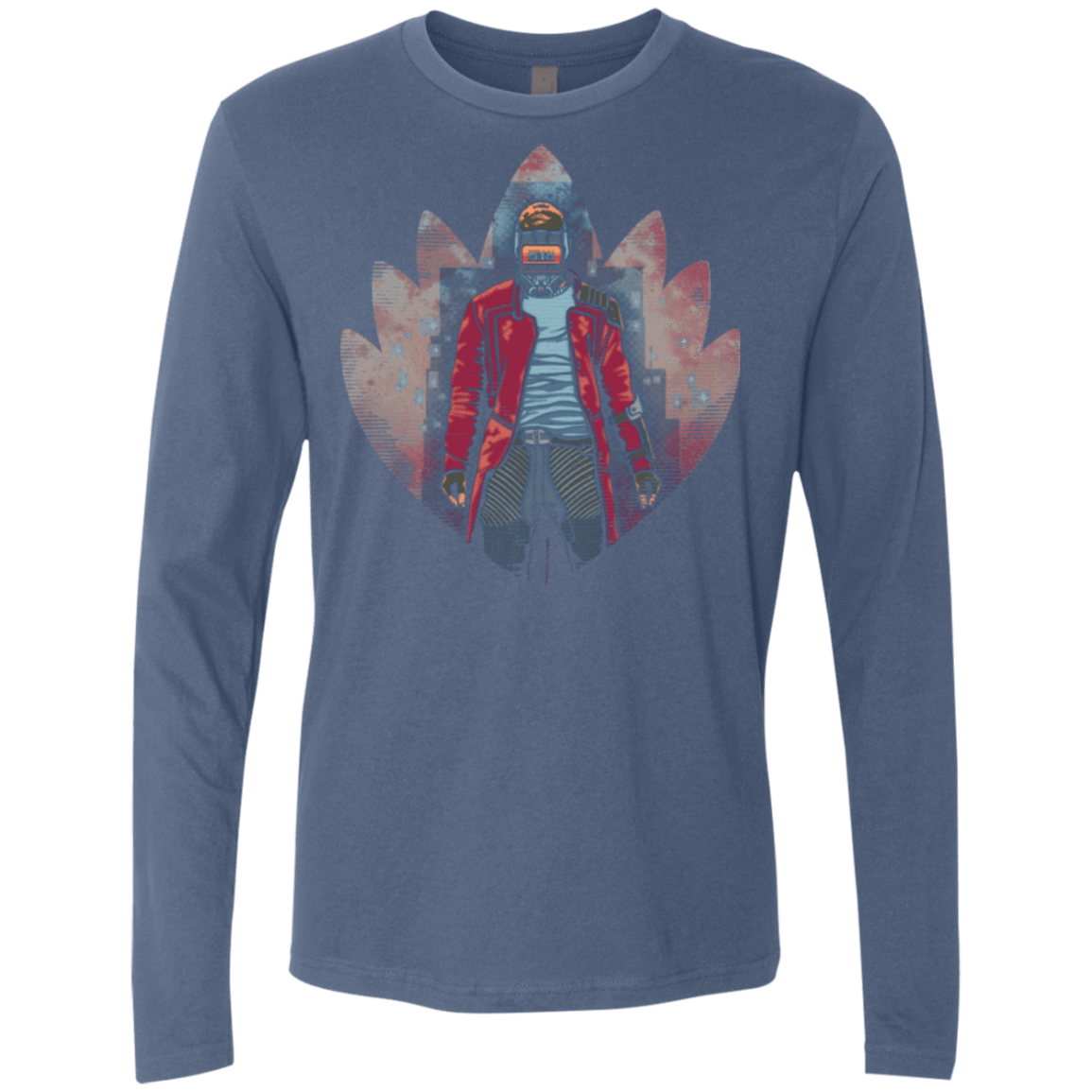 T-Shirts Indigo / Small Lord of Music Men's Premium Long Sleeve