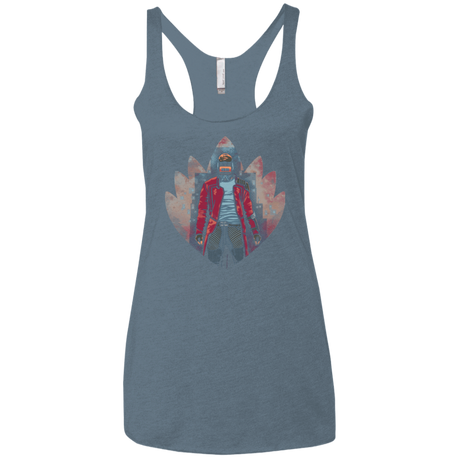 T-Shirts Indigo / X-Small Lord of Music Women's Triblend Racerback Tank