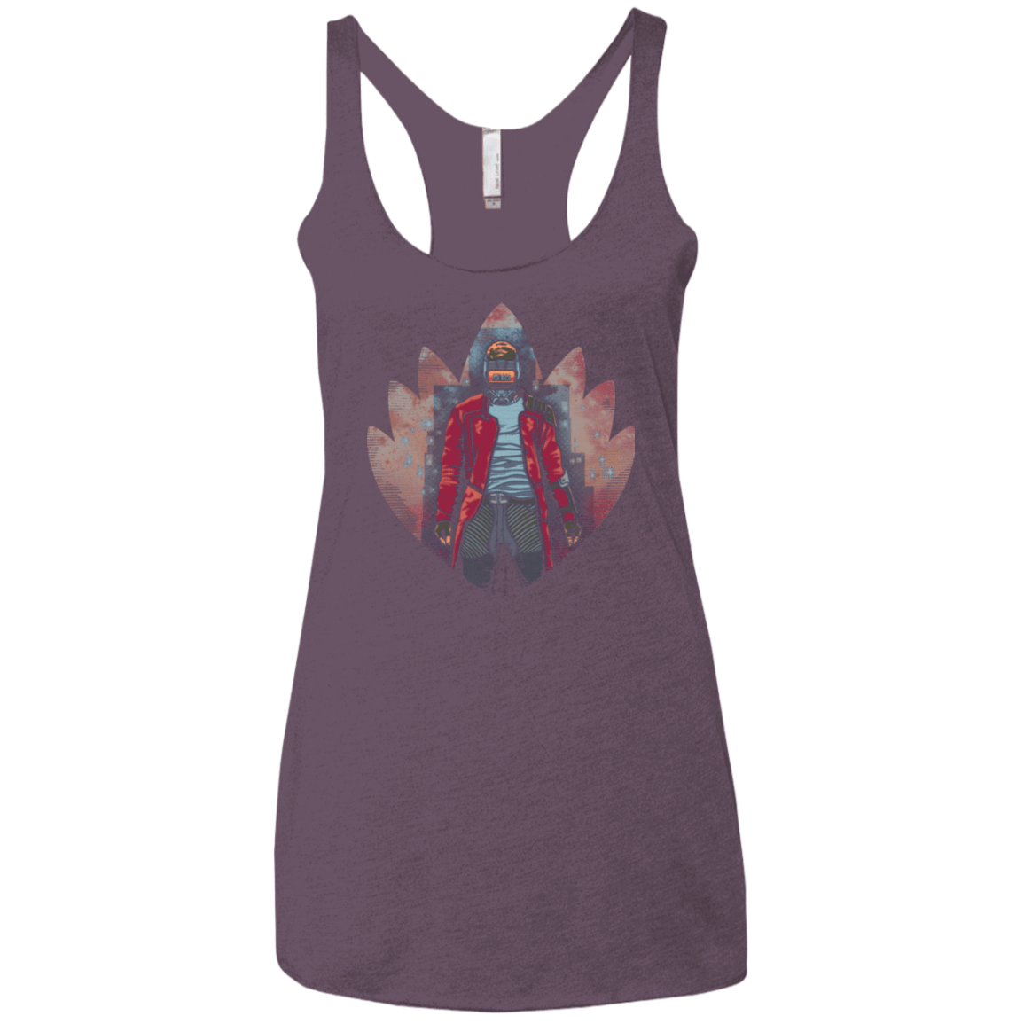 T-Shirts Vintage Purple / X-Small Lord of Music Women's Triblend Racerback Tank