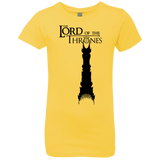T-Shirts Vibrant Yellow / YXS Lord of Thrones Girls Premium T-Shirt