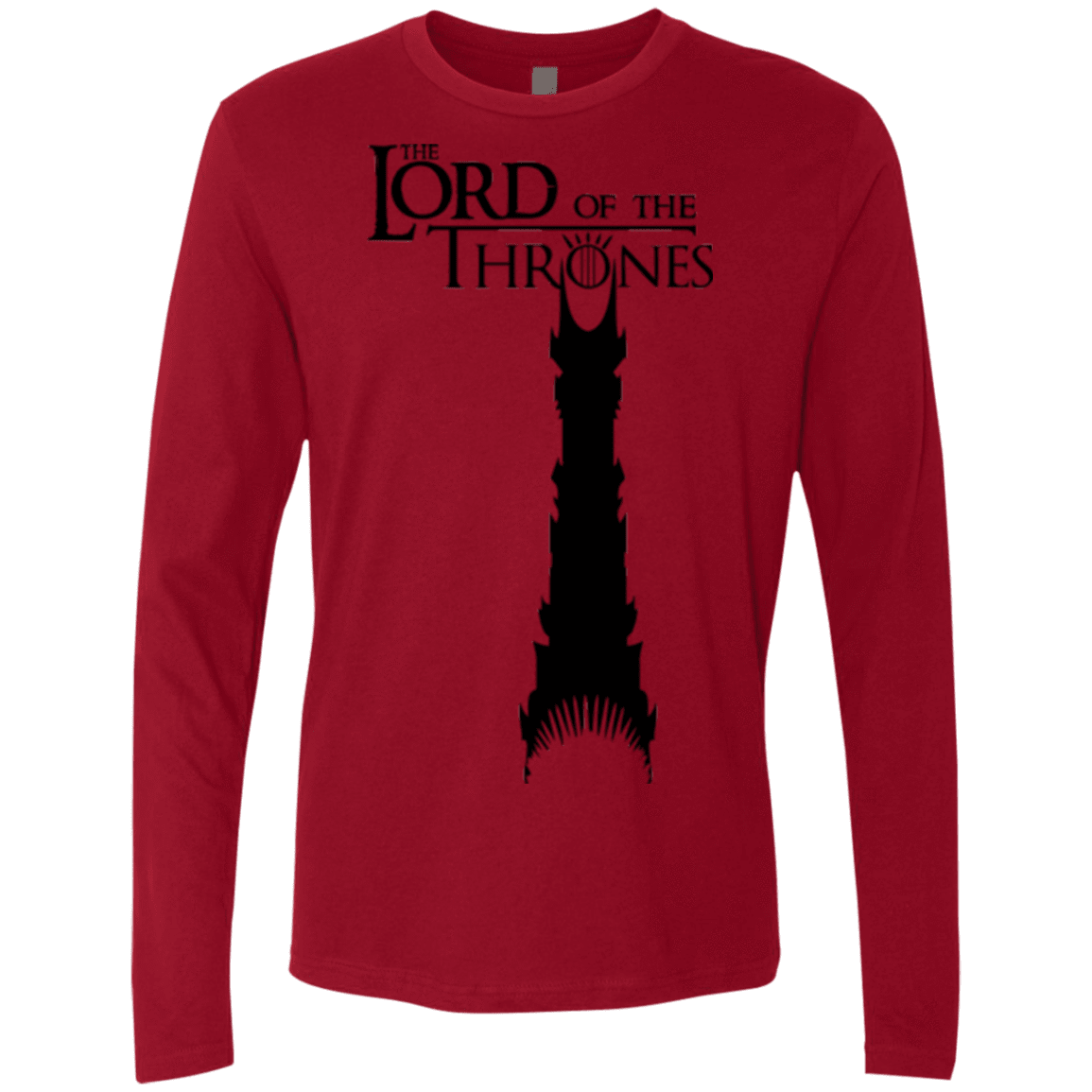 T-Shirts Cardinal / Small Lord of Thrones Men's Premium Long Sleeve