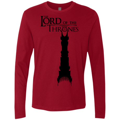 T-Shirts Cardinal / Small Lord of Thrones Men's Premium Long Sleeve