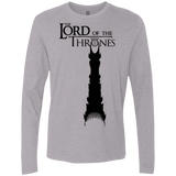 T-Shirts Heather Grey / Small Lord of Thrones Men's Premium Long Sleeve