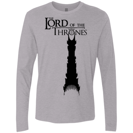 T-Shirts Heather Grey / Small Lord of Thrones Men's Premium Long Sleeve
