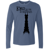 T-Shirts Indigo / Small Lord of Thrones Men's Premium Long Sleeve