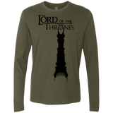 T-Shirts Military Green / Small Lord of Thrones Men's Premium Long Sleeve