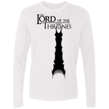 T-Shirts White / Small Lord of Thrones Men's Premium Long Sleeve
