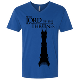 T-Shirts Royal / X-Small Lord of Thrones Men's Premium V-Neck