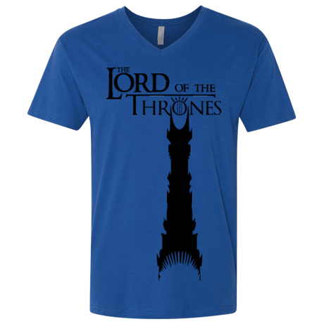T-Shirts Royal / X-Small Lord of Thrones Men's Premium V-Neck
