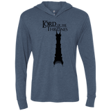 T-Shirts Indigo / X-Small Lord of Thrones Triblend Long Sleeve Hoodie Tee
