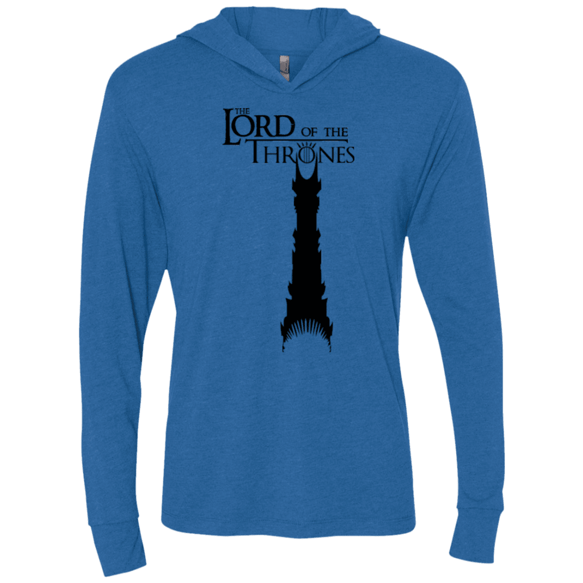 T-Shirts Vintage Royal / X-Small Lord of Thrones Triblend Long Sleeve Hoodie Tee