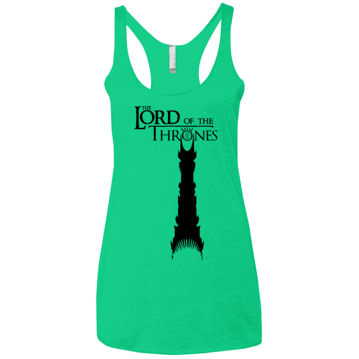 T-Shirts Envy / X-Small Lord of Thrones Women's Triblend Racerback Tank