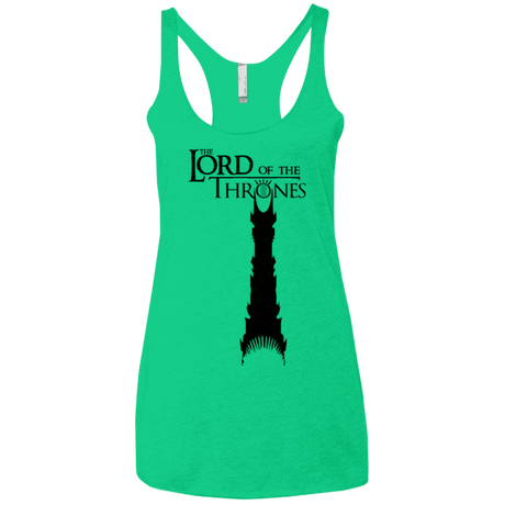 T-Shirts Envy / X-Small Lord of Thrones Women's Triblend Racerback Tank
