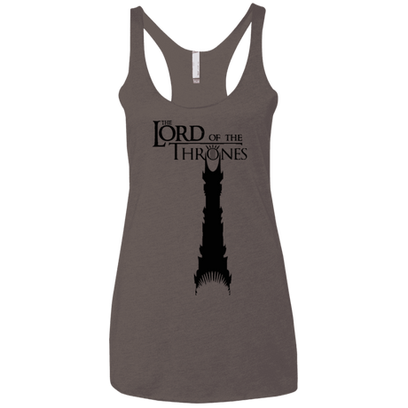 T-Shirts Macchiato / X-Small Lord of Thrones Women's Triblend Racerback Tank