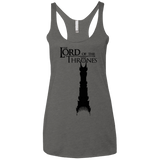 T-Shirts Premium Heather / X-Small Lord of Thrones Women's Triblend Racerback Tank