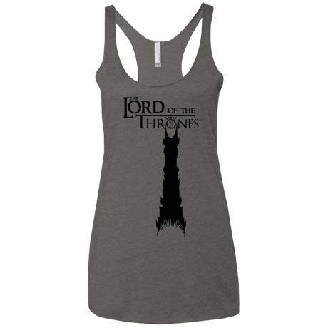 T-Shirts Premium Heather / X-Small Lord of Thrones Women's Triblend Racerback Tank