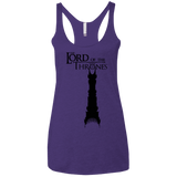 T-Shirts Purple / X-Small Lord of Thrones Women's Triblend Racerback Tank