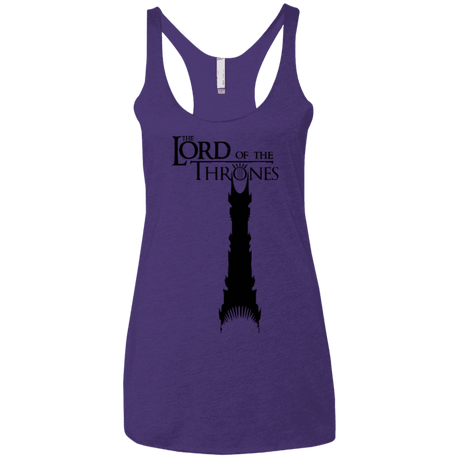 T-Shirts Purple / X-Small Lord of Thrones Women's Triblend Racerback Tank