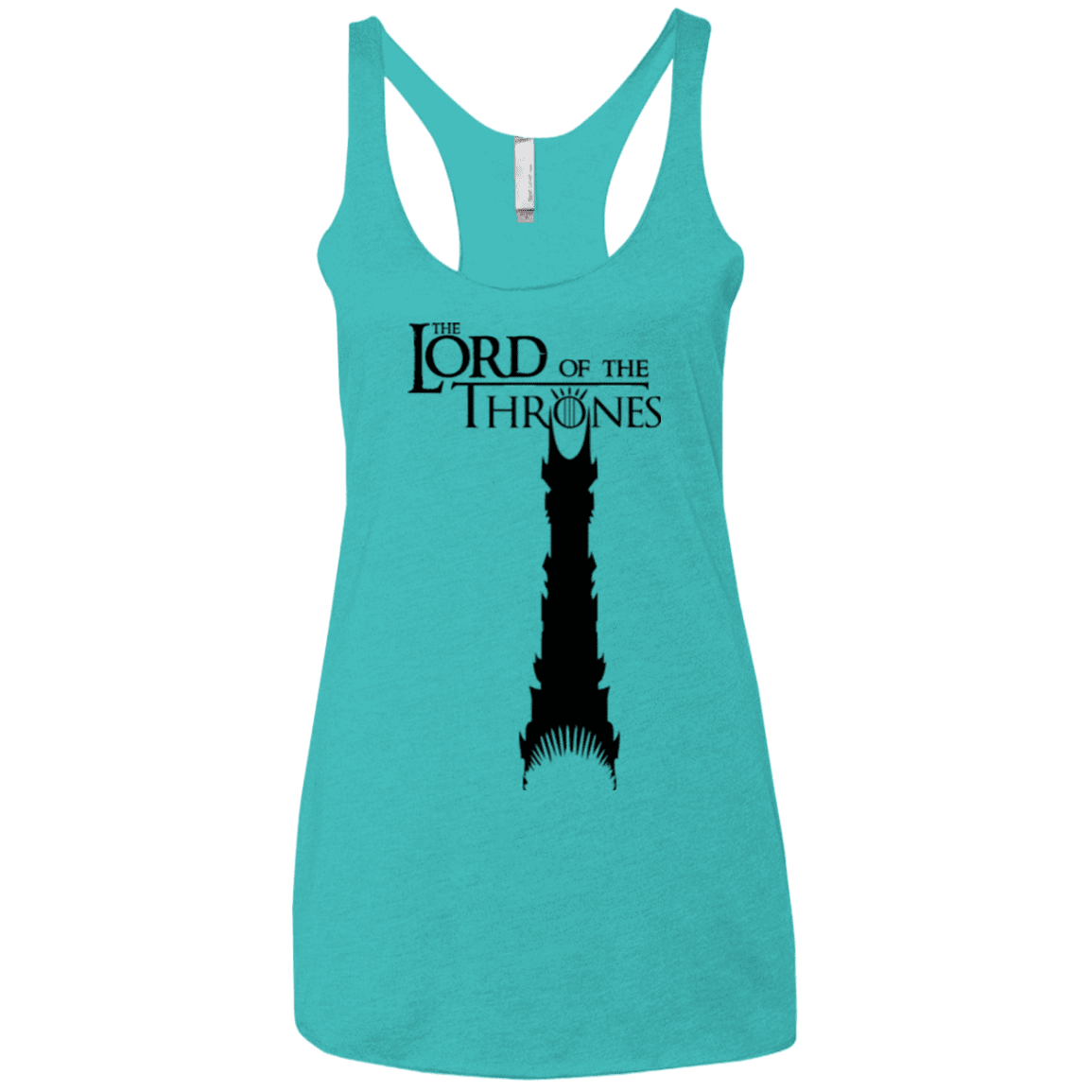 T-Shirts Tahiti Blue / X-Small Lord of Thrones Women's Triblend Racerback Tank