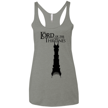 T-Shirts Venetian Grey / X-Small Lord of Thrones Women's Triblend Racerback Tank