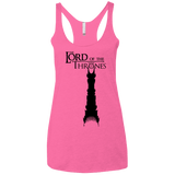 T-Shirts Vintage Pink / X-Small Lord of Thrones Women's Triblend Racerback Tank