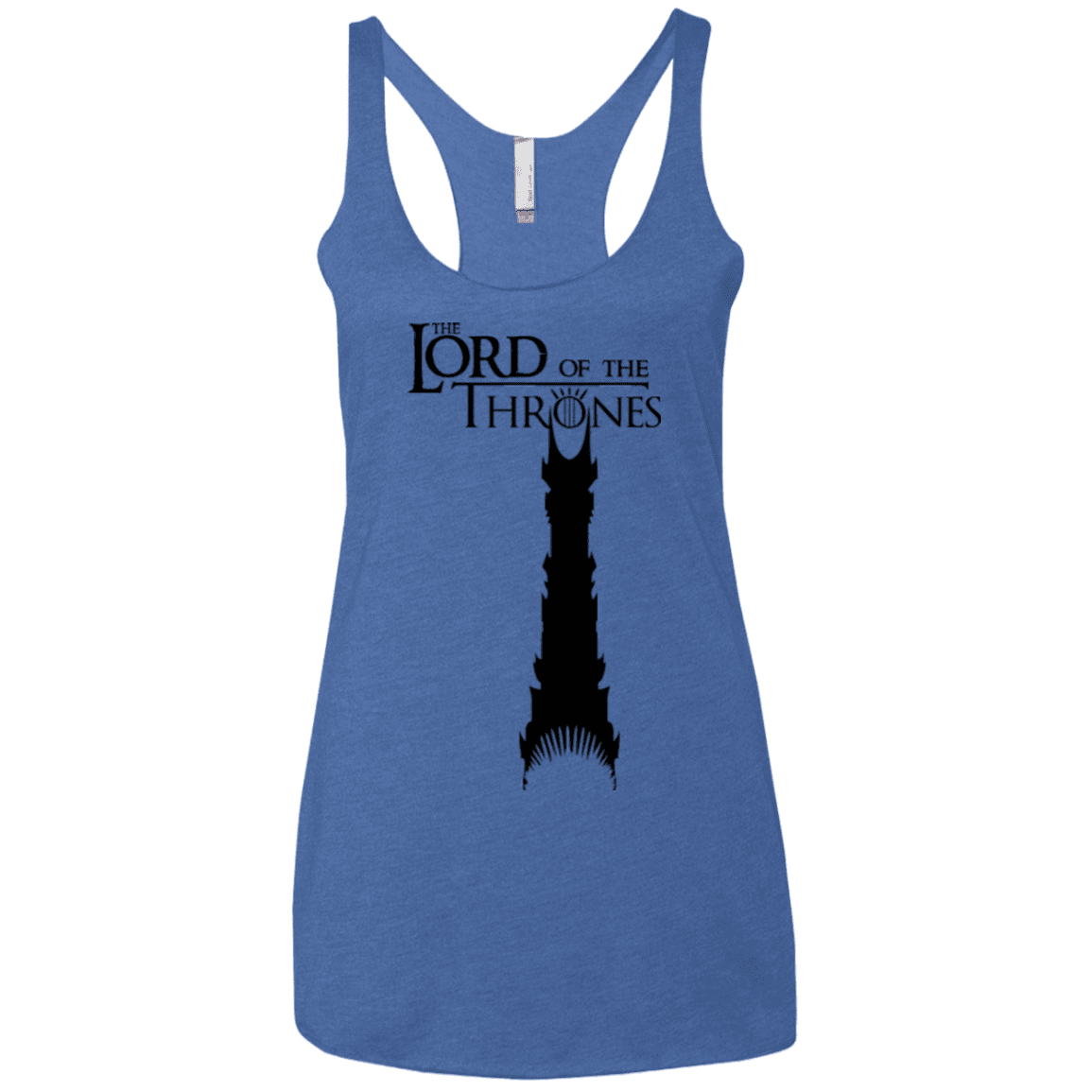 T-Shirts Vintage Royal / X-Small Lord of Thrones Women's Triblend Racerback Tank