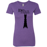 T-Shirts Purple Rush / Small Lord of Thrones Women's Triblend T-Shirt