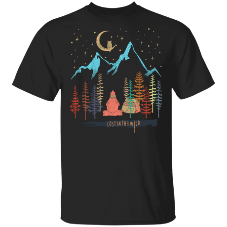 T-Shirts Black / S Lost In The Wild T-Shirt