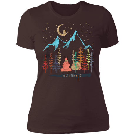 T-Shirts Dark Chocolate / S Lost In The Wild Women's Premium T-Shirt