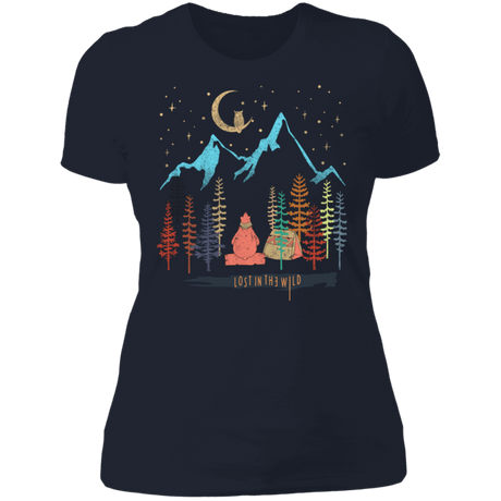 T-Shirts Midnight Navy / S Lost In The Wild Women's Premium T-Shirt