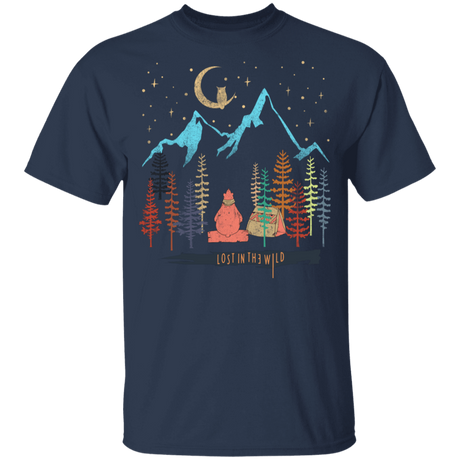 T-Shirts Navy / YXS Lost In The Wild Youth T-Shirt