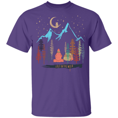T-Shirts Purple / YXS Lost In The Wild Youth T-Shirt