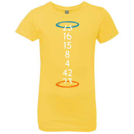 T-Shirts Vibrant Yellow / YXS Lost portal Girls Premium T-Shirt