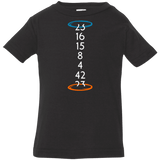 T-Shirts Black / 6 Months Lost portal Infant Premium T-Shirt