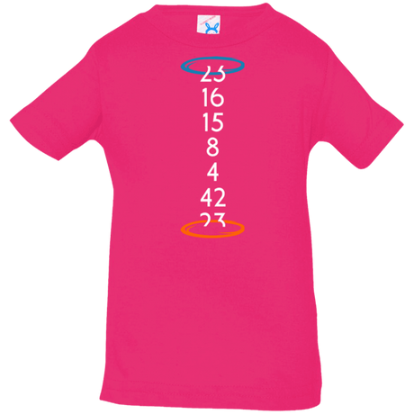 T-Shirts Hot Pink / 6 Months Lost portal Infant Premium T-Shirt