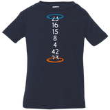 T-Shirts Navy / 6 Months Lost portal Infant Premium T-Shirt