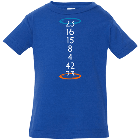 T-Shirts Royal / 6 Months Lost portal Infant Premium T-Shirt
