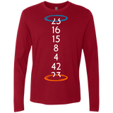 T-Shirts Cardinal / Small Lost portal Men's Premium Long Sleeve