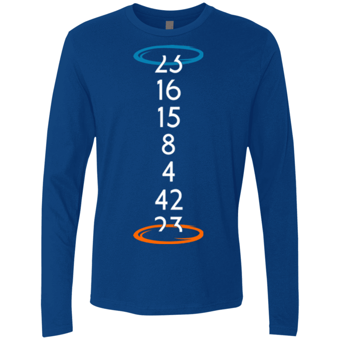 T-Shirts Royal / Small Lost portal Men's Premium Long Sleeve